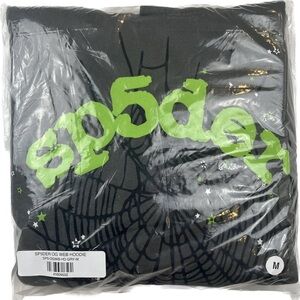 Sp5der OG Web Hoodie slate grey rare brand new authentic XL